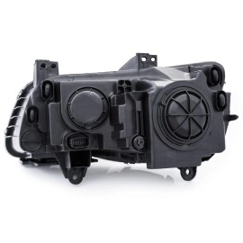 Anzo 121495 - Plank Style Projector Headlights (Black Housing, Clear Lens)