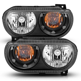 Anzo 121526 - Crystal Headlights (Black Housing, Clear Lens)