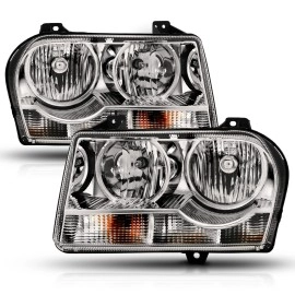 Anzo 121529 - Crystal Headlights (Chrome Housing, Clear Lens)