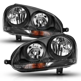 Anzo 121542 - Crystal Headlights (Black Housing, Clear Lens)