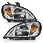 Anzo 131029 - LED Crystal Headlights (Chrome Housing, Clear Lens)