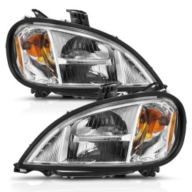 Anzo 131029 - LED Crystal Headlights (Chrome Housing, Clear Lens)