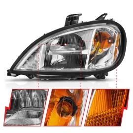 Anzo 131029 - LED Crystal Headlights (Chrome Housing, Clear Lens)