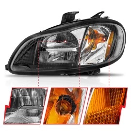 Anzo 131030 - Crystal Headlights (Black Housing, Clear Lens)