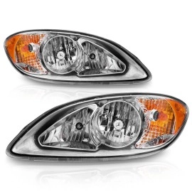 Anzo 131033 - Crystal Headlights (Chrome Housing, Clear Lens)