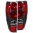 Anzo 211007 - tail Lights (Black Housing, Clear Lens)