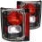 Anzo 211015 - Tail Lights (Carbon Fiber Look Housing, Clear / Red Lens)