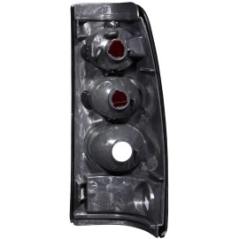 Anzo 211025 - Tail Lights (Black Housing, Clear / Red Lens)