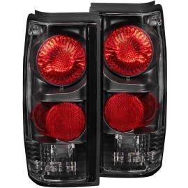Anzo 211031 - Tail Lights (Black Housing, Clear / Red Lens)