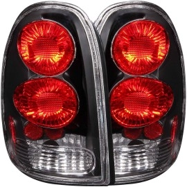Anzo 211039 - Tail Lights (Black Housing, Clear / Red Lens)