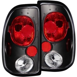 Anzo 211042 - Tail Lights (Black Housing, Clear / Red Lens)
