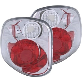 Anzo 211066 - G2 Tail Lights (Chrome Housing, Clear Lens)