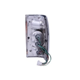 Anzo 211111 - Tail Lights (Chrome Housing, Clear / Red Lens)