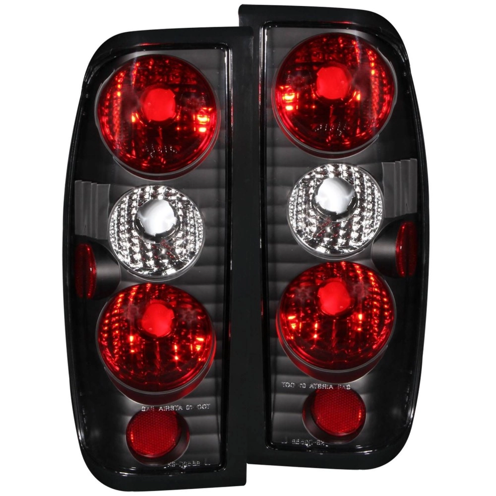 Anzo 211115 - Tail Lights (Black Housing, Clear / Red Lens)