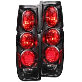 Anzo 211118 - G2 Tail Lights (Black Housing, Clear / Red Lens)