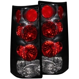 Anzo 211148 - Tail Lights (Black Housing, Clear / Red Lens)