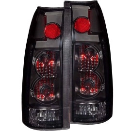 Anzo 211156 - G2 Tail Lights (Black Housing, Smoke Lens)