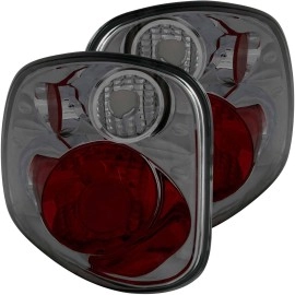 Anzo 211175 - G2 Tail Lights (Chrome Housing, Smoke Lens)
