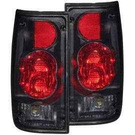 Anzo 211181 - G2 Tail Lights (Black Housing, Red / Smoke Lens)