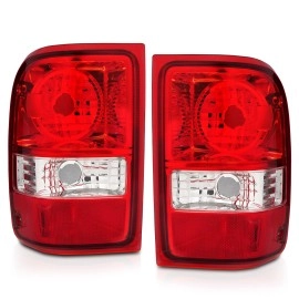 Anzo 211182 - OE Style Tail Lights (Chrome Housing, Clear / Red Lens)