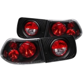 Anzo 221062 - Tail Lights (Black Housing, Clear / Red Lens)