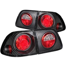 Anzo 221068 - Tail Lights (Black Housing, Clear / Red Lens)