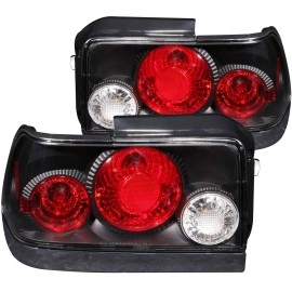 Anzo 221113 - Tail Lights (Black Housing, Clear / Red Lens)