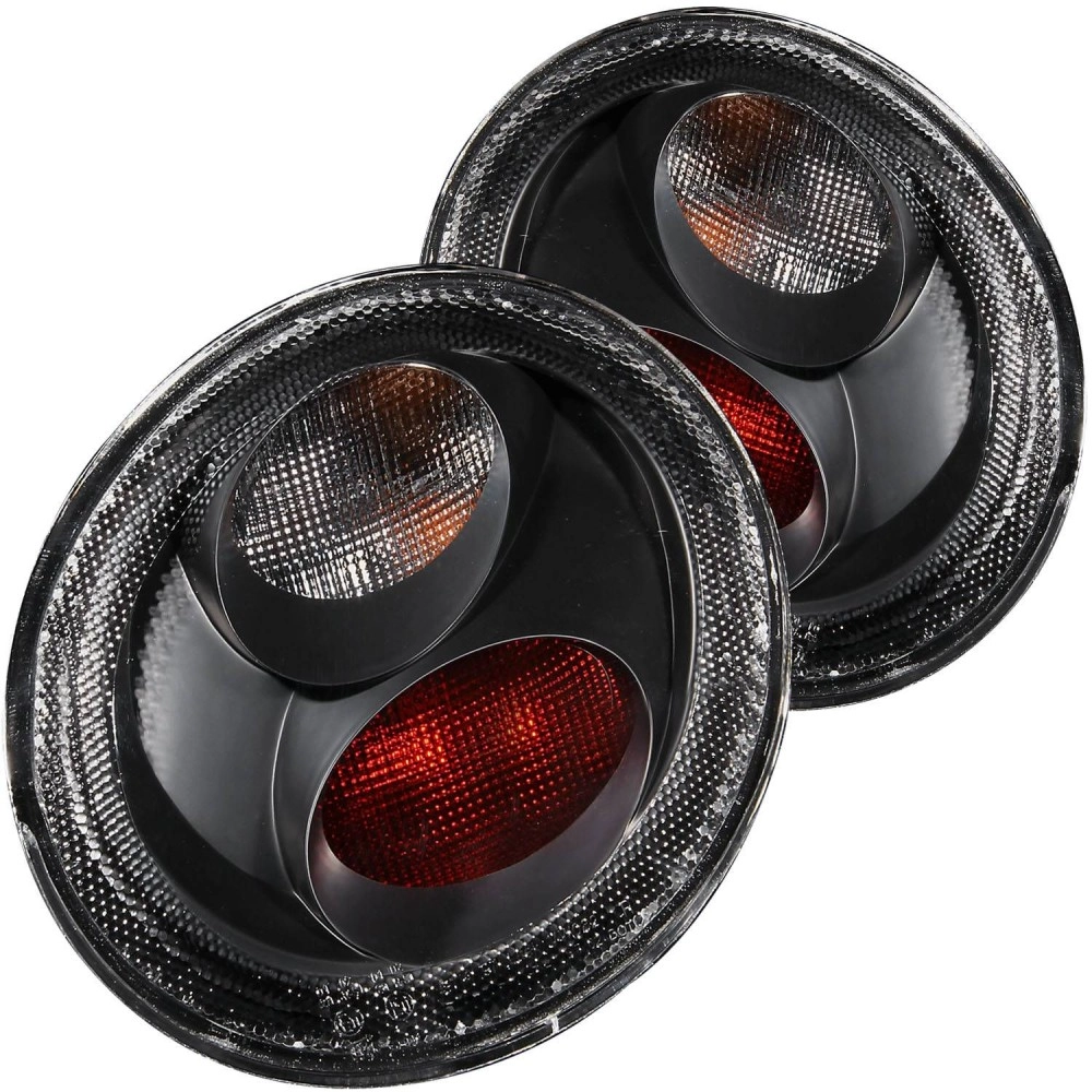 Anzo 221119 - Tail Lights (Black Housing, Clear / Red Lens)