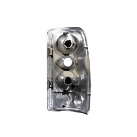 Anzo 221178 - Tail Lights (Chrome Housing, Red / Smoke Lens)