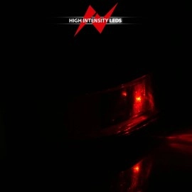 Anzo 221192 - Tail Lights (Chrome Housing, Smoke Lens)