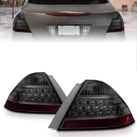Anzo 221192 - Tail Lights (Chrome Housing, Smoke Lens)