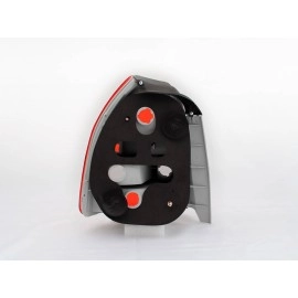Anzo 221193 - Tail Lights (Chrome Housing, Red / Smoke Lens)