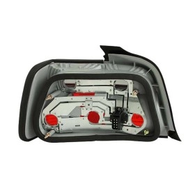 Anzo 221200 - Tail Lights (Chrome Housing, Red / Smoke Lens)