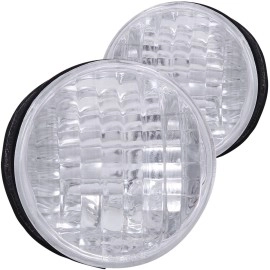 Anzo 221214 - Tail Lights (Chrome Housing, Clear Lens)