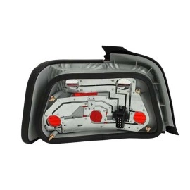 Anzo 221216 - Tail Lights (Chrome Housing, Clear / Red Lens)