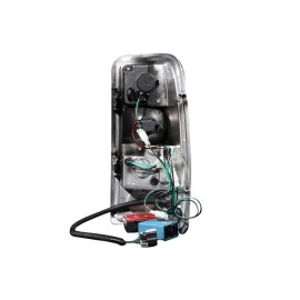 Anzo 311003 - LED Tail Lights (Black Housing, Clear Lens)