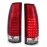 Anzo 311004 - G2 LED Tail Lights (Chrome Housing, Clear / Red Lens)