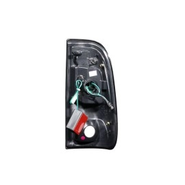 Anzo 311027 - LED Tail Lights (Black Housing, Clear Lens)