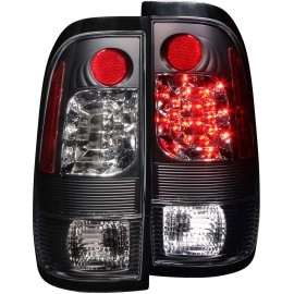 Anzo 311027 - LED Tail Lights (Black Housing, Clear Lens)