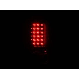 Anzo 311073 - LED Tail Lights (Black Housing, Clear Lens)