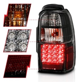 Anzo 311099 - LED Tail Lights (Black Housing, Clear Lens)