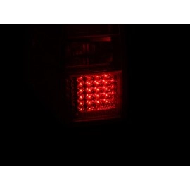Anzo 311109 - LED Tail Lights (Chrome Housing, Clear Lens)