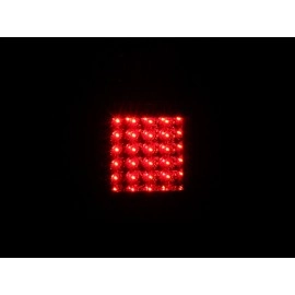 Anzo 311110 - LED Tail Lights (Black Housing, Clear Lens)