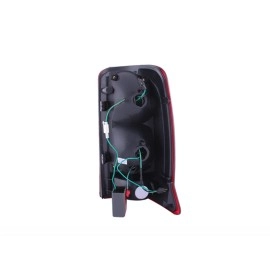 Anzo 311120 - LED Tail Lights w/o Cap (Chrome Housing, Clear / Red Lens)