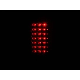 Anzo 311123 - LED Tail Lights (Black Housing, Clear Lens)