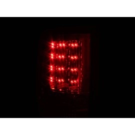 Anzo 311144 - LED Tail Lights (Black Housing, Clear Lens)