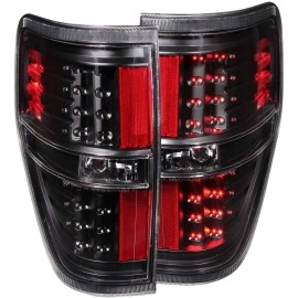 Anzo 311145 - LED Tail Lights (Black Housing, Clear Lens)
