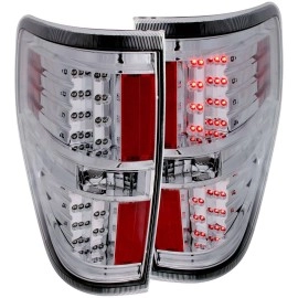 Anzo 311147 - LED Tail Lights (Chrome Housing, Clear Lens)