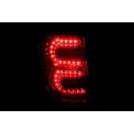 Anzo 311150 - LED Tail Lights (Chrome Housing, Clear / Red Lens)