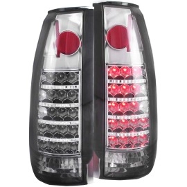 Anzo 311158 - LED Tail Lights (Chrome Housing, Smoke Lens)